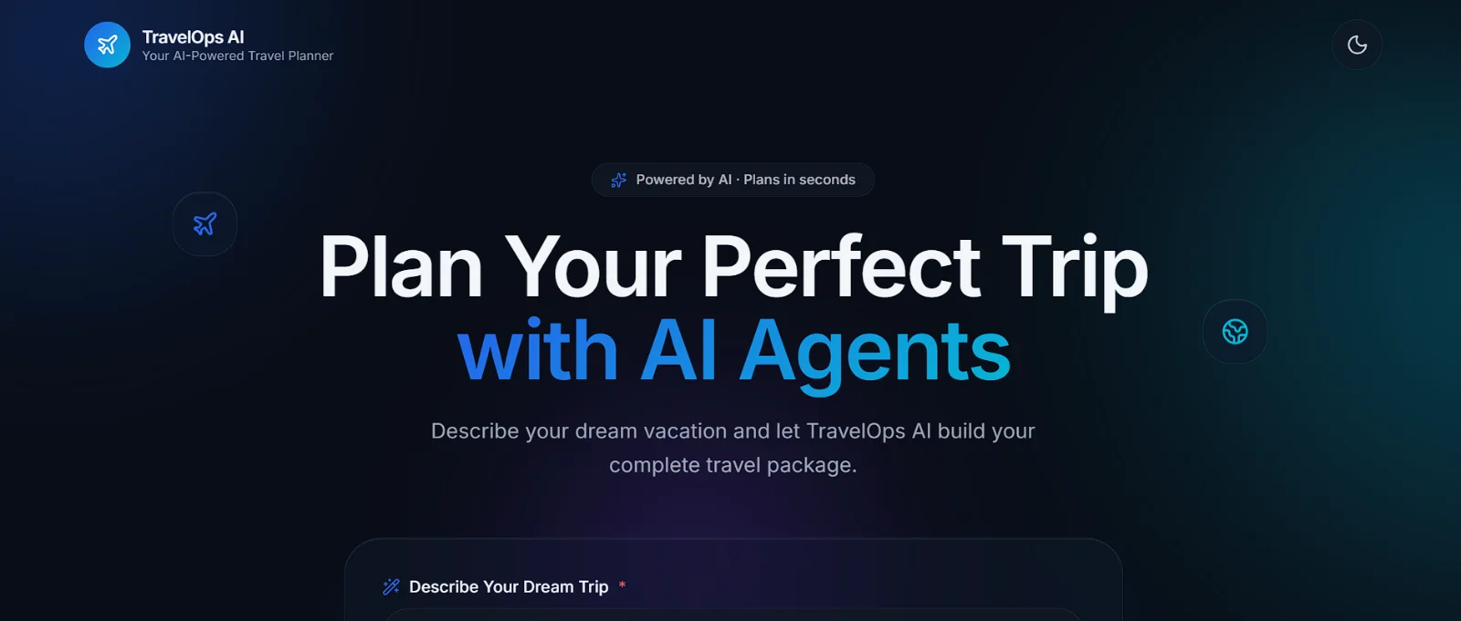 Home page